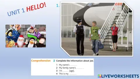 Unit 1 Hello! Presentation