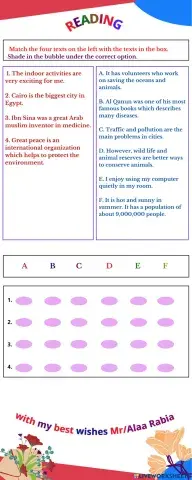 ( Exercise 14 ) Reading