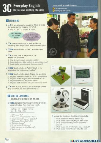 Empower Pre Int 2C pages 32 and 33