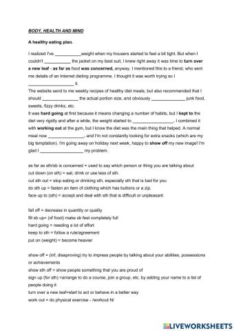 Phrasal Verbs in context