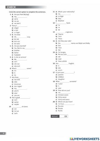 So st WB - review units 1-2 tests