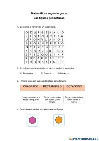 Las figuras geométricas