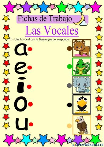 Ejercicio 1 las vocales