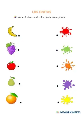 Ejercicio 1 las frutas