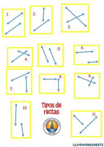 Tipos de rectas
