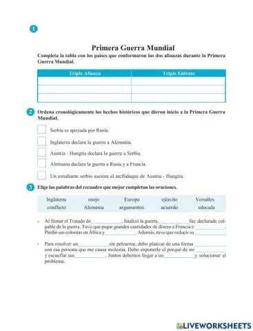 Primera Guerra Mundial