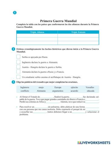 Primera Guerra Mundial
