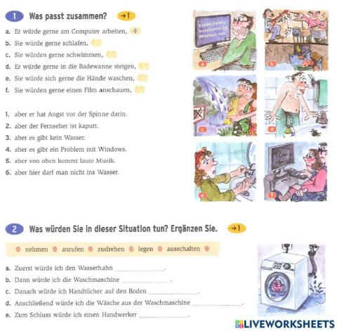 Konjunktiv II würde