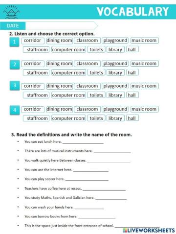 6G-UNIT 1- Vocabulary II