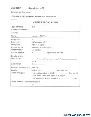 Ielts listening test 3