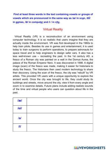 Find vowel sounds in a text