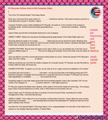 Listening pc recycler