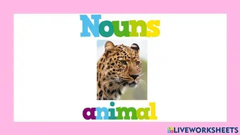 Listen and repeat: animal