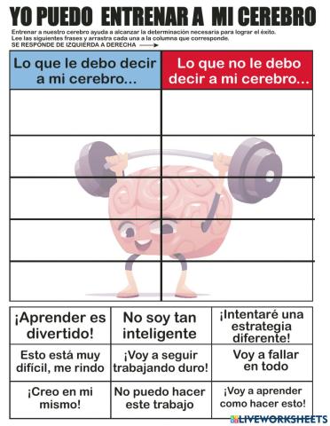 Yo puedo entrenar a mi cerebro