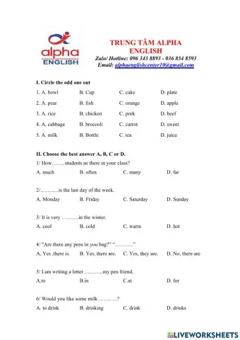 Đề luyện vào lớp 6 số 35