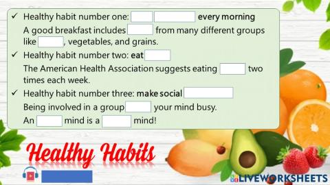 Healthy Habits