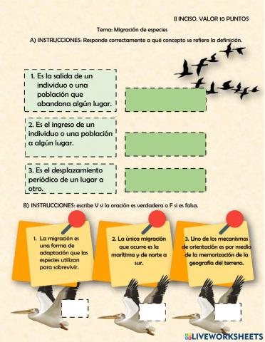 Migración de especies