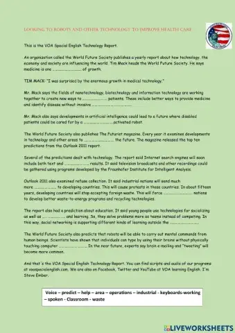 Looking to Robots and Other Technology to Improve Health Care