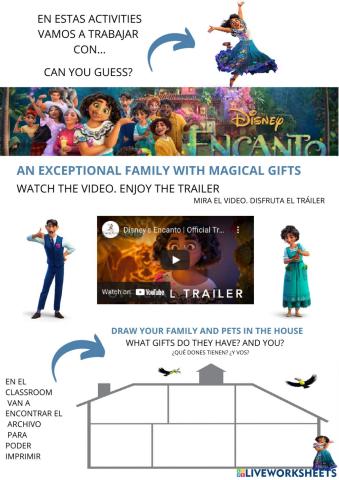 An exceptional family with magical gifts