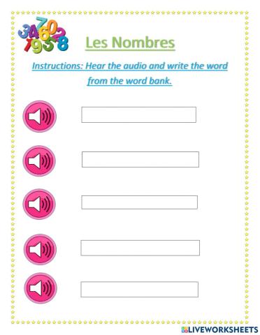Les nombres