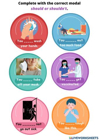 Giving advice with modals