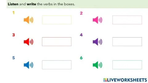 L9 - A24 - Verbs, Listening and Writing