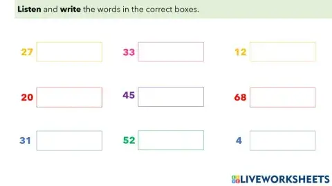L9 - A26 - Verbs, Listening and Writing