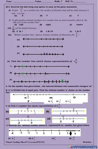 Representation of rational numbers