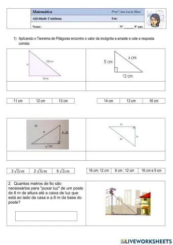 Teorema de Pitágoras