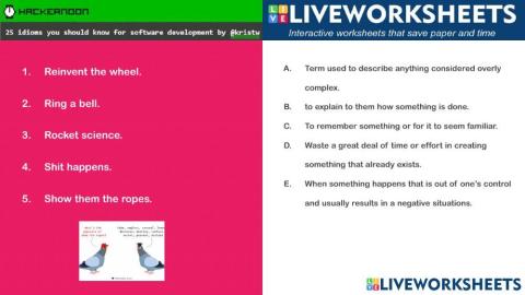 English Programming Idioms 4