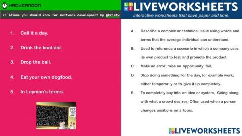 English Programming Idioms 2