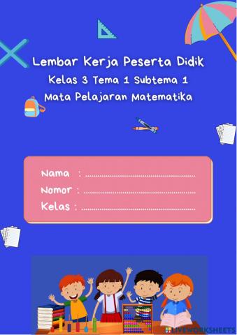 LKPD Kelas 3 Tema 1