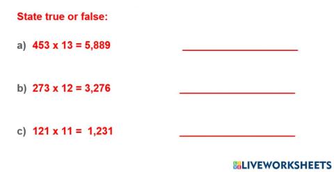 Multiplication 3-digit number