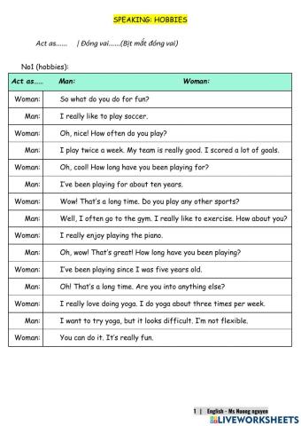 No1 (hobbies) -nuongnguyen