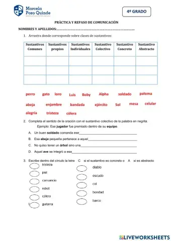 Practica y repaso de comunicaciòn