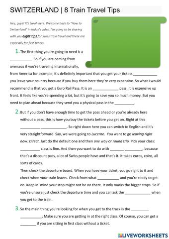 8 Train Travel Tips for Switzerland