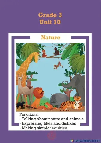 Summer School 4th Grade Unit 2 Nature