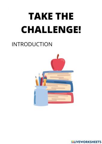 Take the challange