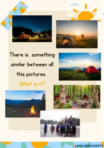 Reading about summer camps