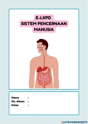E-lkpd sistem pencernaan 1