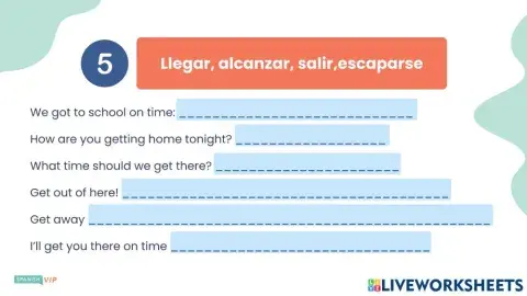 El verbo GET en español IV