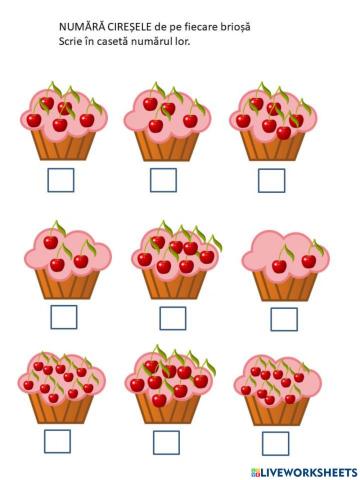 Câte cireșe ai numărat?