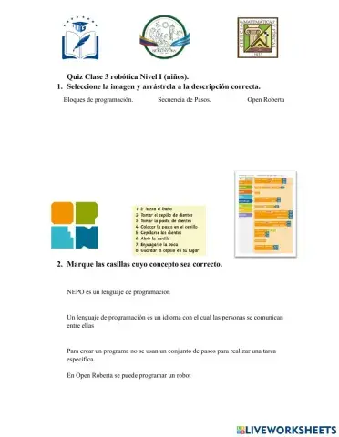 Robótica Clase 3 Nivel 1