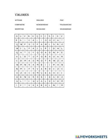 Valores