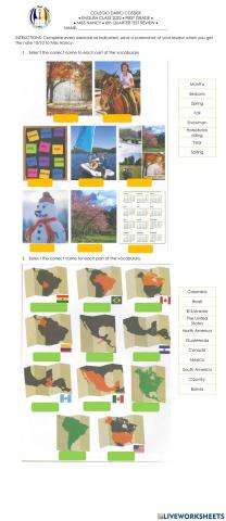 6th grade 2quarter pre test