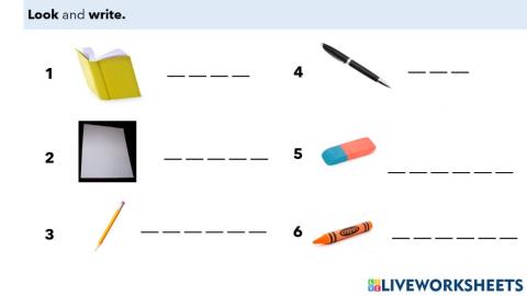 L9 - A29 - Things, Writing