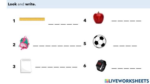 L9 - A34 - Things, Writing