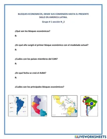 Bloques  Económicos