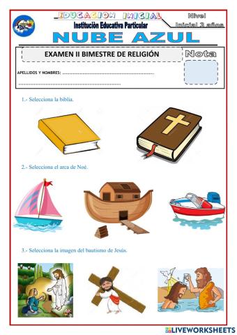 Examen de religión