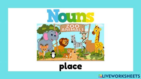 Listen and repeat: Nouns-place